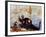 Gondola on the Grand Canal in Venice-Pierre-Auguste Renoir-Framed Giclee Print