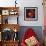 Gondola Seat and Gondolier's Hat, Venice, Veneto, Italy, Europe-Roy Rainford-Framed Photographic Print displayed on a wall