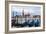 Gondola Station on Grand Canal-George Oze-Framed Photographic Print