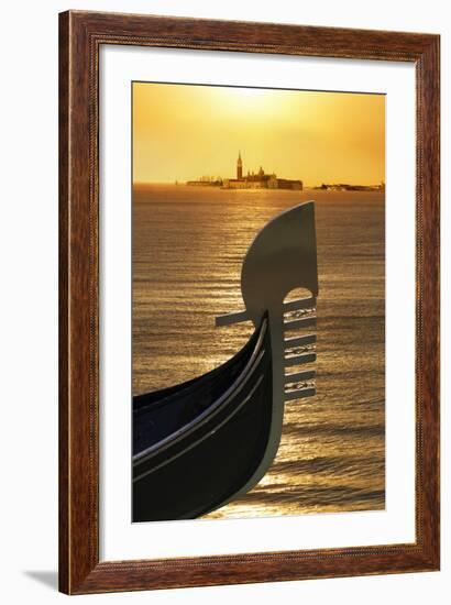 Gondola, Venice, UNESCO World Heritage Site, Veneto, Italy, Europe-Angelo Cavalli-Framed Photographic Print