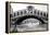 Gondola View of the Rialto Bridge in Venice, Italy, Ca. 1912-null-Framed Premier Image Canvas