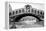 Gondola View of the Rialto Bridge in Venice, Italy, Ca. 1912-null-Framed Premier Image Canvas