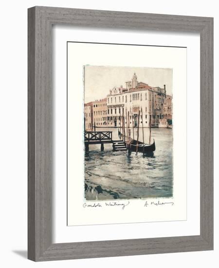 Gondola Waiting-Amy Melious-Framed Art Print