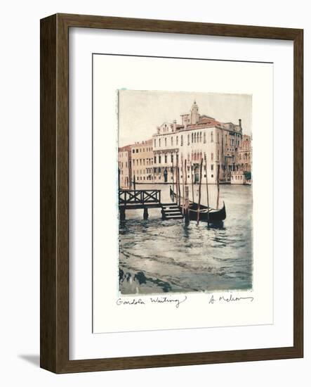 Gondola Waiting-Amy Melious-Framed Art Print