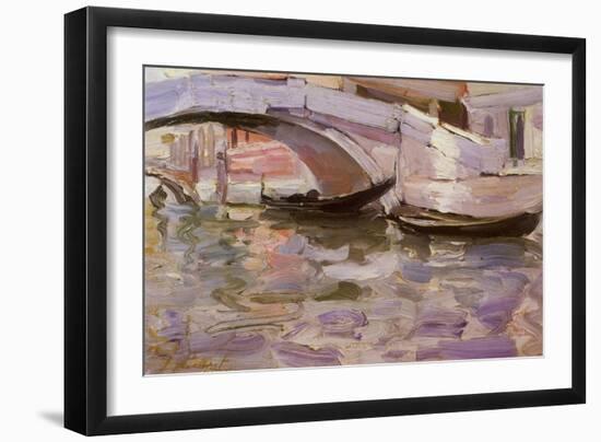 Gondolas, 1899-John Singer Sargent-Framed Giclee Print