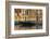 Gondolas Along the Grand Canal in Venice, Italy-David Noyes-Framed Photographic Print