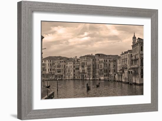 Gondolas and Palazzos I-Rita Crane-Framed Photographic Print