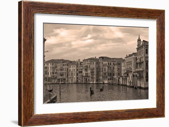 Gondolas and Palazzos I-Rita Crane-Framed Photographic Print