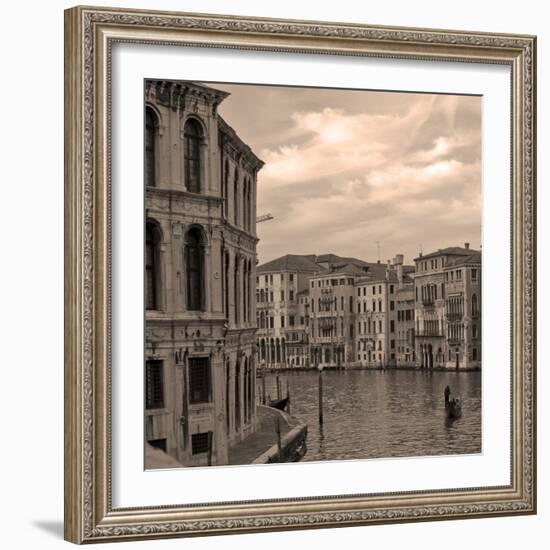 Gondolas and Palazzos II-Rita Crane-Framed Photographic Print