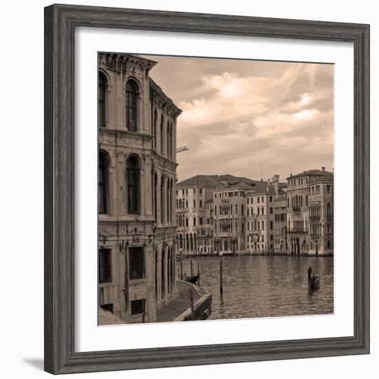 Gondolas and Palazzos II-Rita Crane-Framed Photographic Print