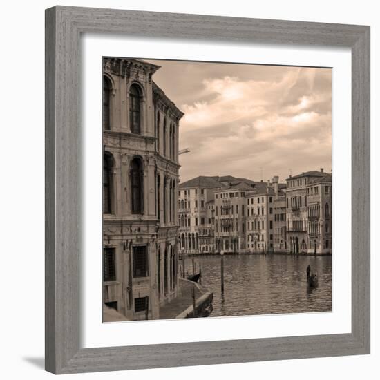 Gondolas and Palazzos II-Rita Crane-Framed Photographic Print