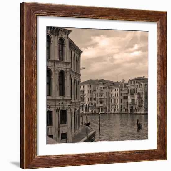 Gondolas and Palazzos II-Rita Crane-Framed Photographic Print