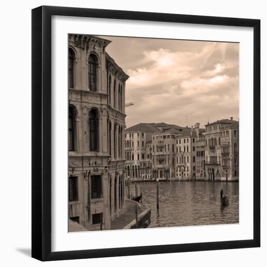 Gondolas and Palazzos II-Rita Crane-Framed Photographic Print