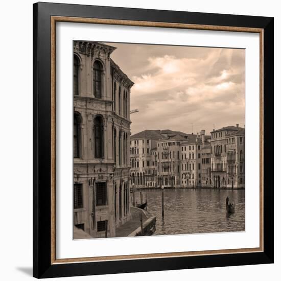 Gondolas and Palazzos II-Rita Crane-Framed Photographic Print