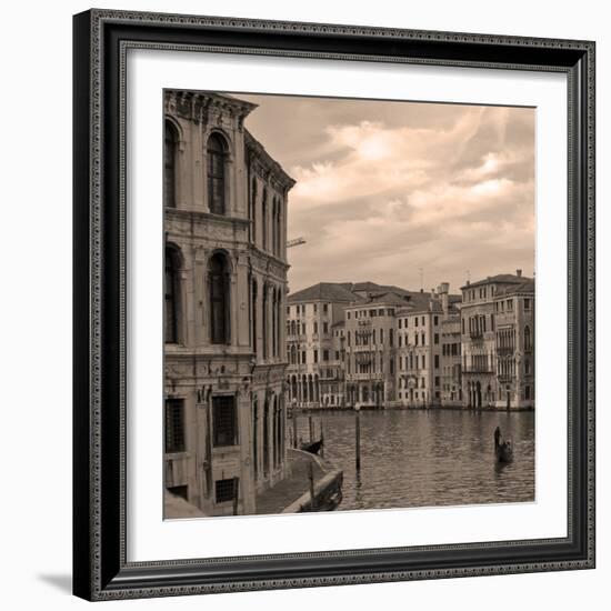 Gondolas and Palazzos II-Rita Crane-Framed Photographic Print