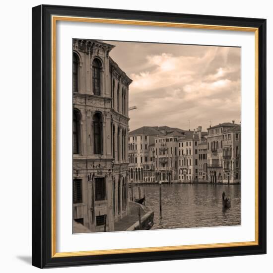 Gondolas and Palazzos II-Rita Crane-Framed Photographic Print