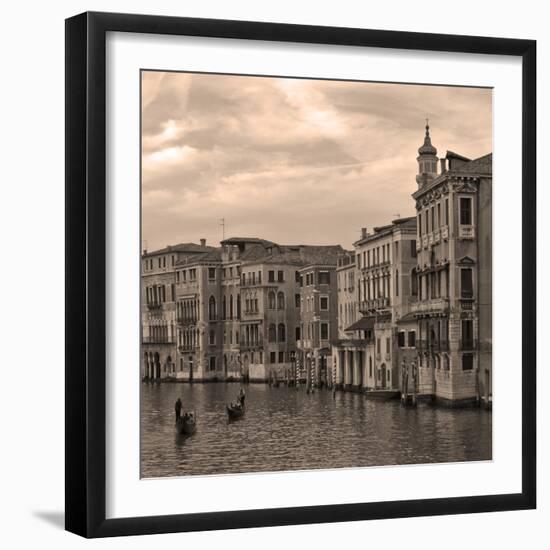 Gondolas and Palazzos III-Rita Crane-Framed Photographic Print