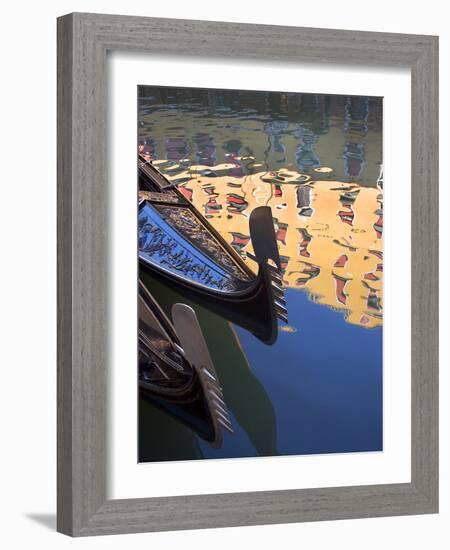 Gondolas and Reflections I-Rita Crane-Framed Photographic Print