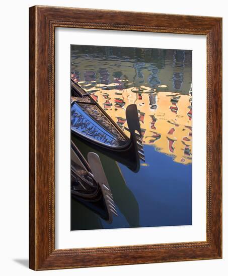 Gondolas and Reflections I-Rita Crane-Framed Photographic Print