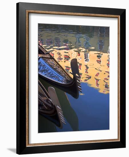 Gondolas and Reflections I-Rita Crane-Framed Photographic Print