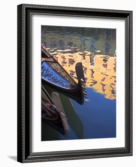 Gondolas and Reflections I-Rita Crane-Framed Photographic Print