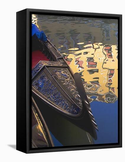 Gondolas and Reflections II-Rita Crane-Framed Premier Image Canvas