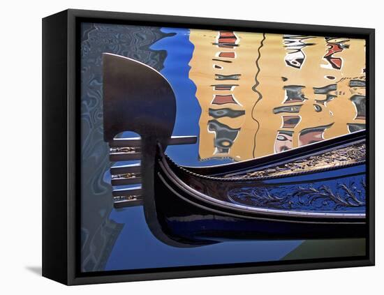 Gondolas and Reflections IV-Rita Crane-Framed Premier Image Canvas