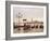 Gondolas and San Giorgio Maggiore, Venice, Veneto, Italy-Lee Frost-Framed Photographic Print