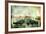 Gondolas - Beautiful Venetian Pictures - Oil Painting Style-Maugli-l-Framed Art Print