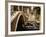 Gondolas Beside a Bridge, Venice, Veneto, Italy, Europe-Sergio Pitamitz-Framed Photographic Print