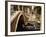 Gondolas Beside a Bridge, Venice, Veneto, Italy, Europe-Sergio Pitamitz-Framed Photographic Print