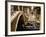 Gondolas Beside a Bridge, Venice, Veneto, Italy, Europe-Sergio Pitamitz-Framed Photographic Print