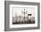 Gondolas Moored on the Lagoon, San Giorgio Maggiore Beyond, Riva Degli Schiavoni-Amanda Hall-Framed Photographic Print