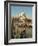 Gondolas near the Grand Canal and the Santa Maria Della Salute, Venice, Italy-Janis Miglavs-Framed Photographic Print