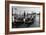 Gondolas of St Marks Square, Venice, Italy-George Oze-Framed Photographic Print