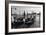 Gondolas of St Marks Square, Venice, Italy-George Oze-Framed Photographic Print