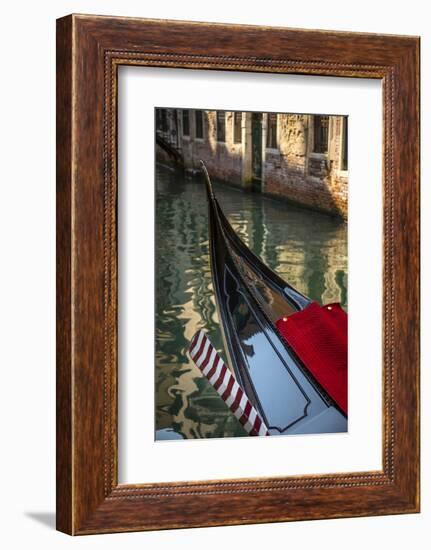 Gondolas on a canal in Venice, Vento, Italy-Jon Arnold-Framed Photographic Print