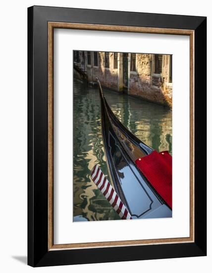 Gondolas on a canal in Venice, Vento, Italy-Jon Arnold-Framed Photographic Print