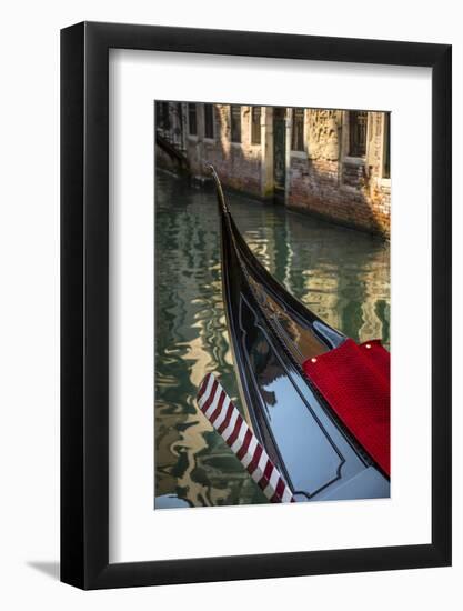 Gondolas on a canal in Venice, Vento, Italy-Jon Arnold-Framed Photographic Print