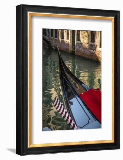 Gondolas on a canal in Venice, Vento, Italy-Jon Arnold-Framed Photographic Print