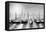 Gondolas Pano-Moises Levy-Framed Premier Image Canvas