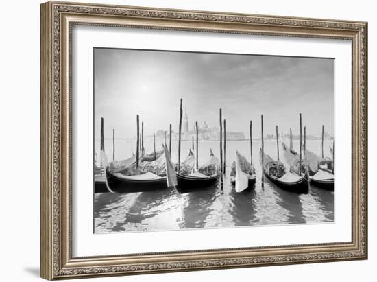 Gondolas Pano-Moises Levy-Framed Photographic Print