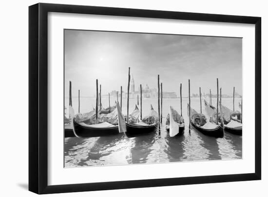 Gondolas Pano-Moises Levy-Framed Photographic Print