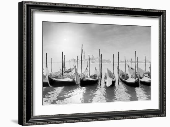 Gondolas Pano-Moises Levy-Framed Photographic Print