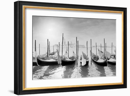 Gondolas Pano-Moises Levy-Framed Photographic Print