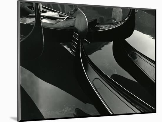 Gondolas, Venice, 1971-Brett Weston-Mounted Photographic Print