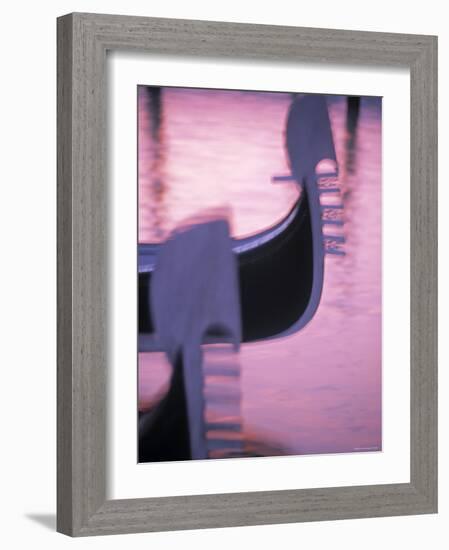 Gondolas, Venice, Italy-Demetrio Carrasco-Framed Photographic Print