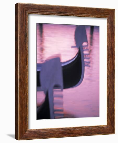 Gondolas, Venice, Italy-Demetrio Carrasco-Framed Photographic Print