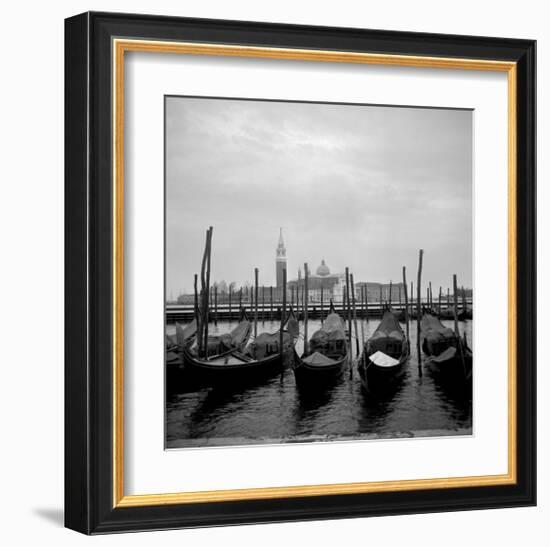 Gondolas-Tom Artin-Framed Giclee Print