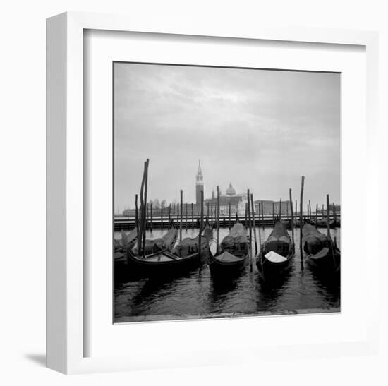 Gondolas-Tom Artin-Framed Giclee Print